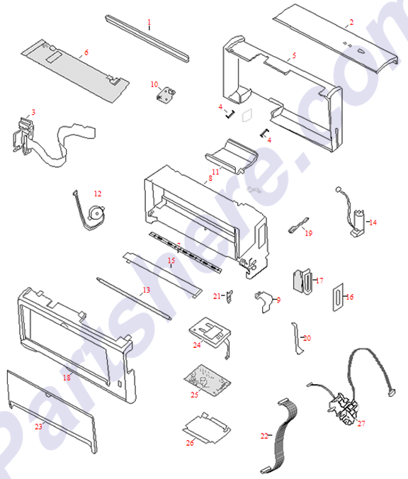 HP parts picture diagram for C2621-60207, C2613-60107, C2613-60113, C2621-60202, C2621-60214, C2621-60216, C2621-60217, C2621-60218, C2621-60219, C2655-60201, C2655-60202, C2655-60203, C2655-60206, C2655-60207, C2655-60209, C2655-60215, C2655-69205, C2613-80045, C2655-60204, C2613-60113-R, C2621-60219-R, C2621-60232-R, C2634-60205-R, C2634-60206-R, C2655-60211-R, C2655-60207-R, C2621-60219-C, C2621-60232-C, C2634-60206-C, C2655-60211-C, C2621-60232, C2634-60204, C2634-60205, C2634-60206, C2655-60211, C2655-60200